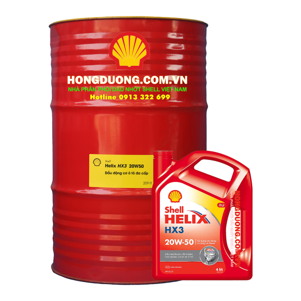 HELIX HX3 50 SG CD 209L - Lubrifiant Shell Premium