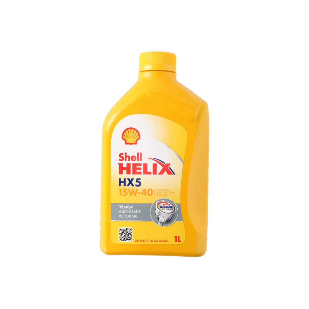 HELIX HX5 15W-40 SL CF 1L - Lubrifiant Shell Premium