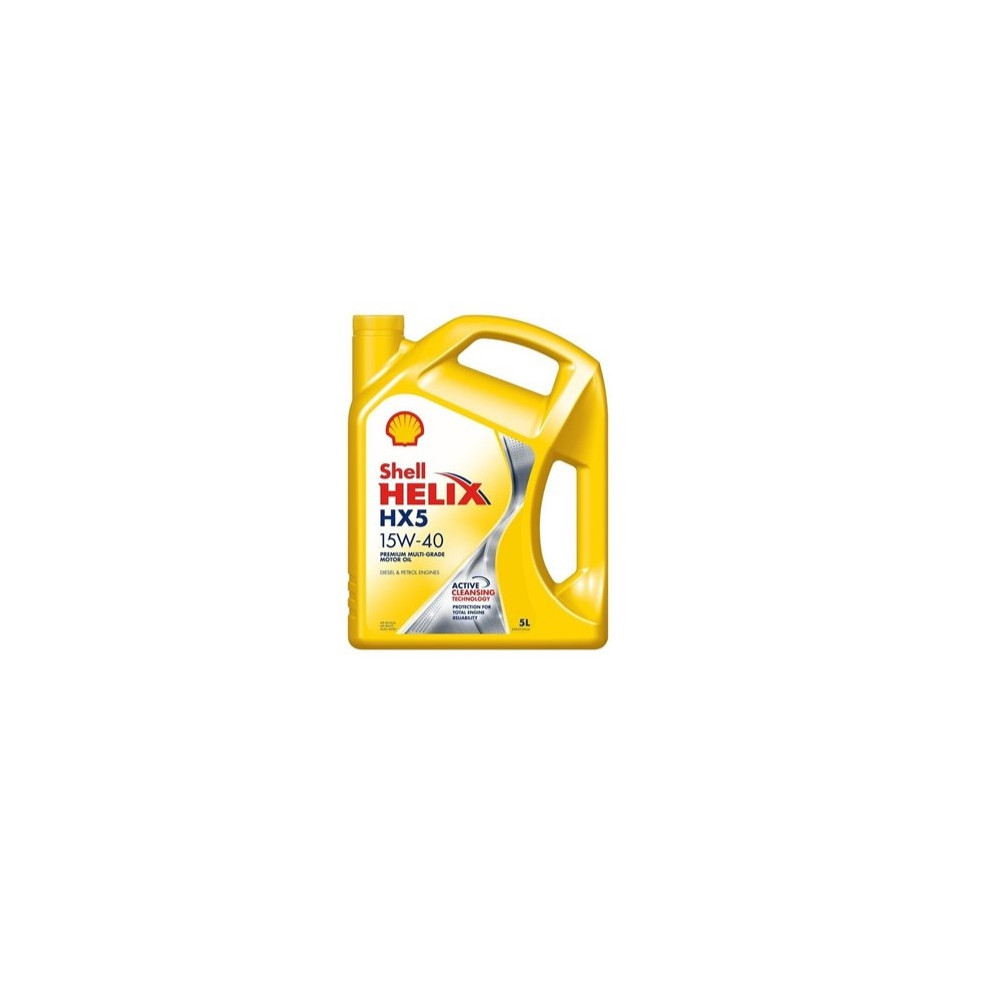 HELIX HX5 15W-40 SL CF 3X5L - Lubrifiant Shell Premium