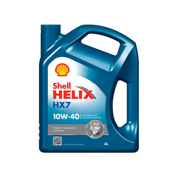 HELIX HX7 10W-40 SN CF 4X4L - Lubrifiant Shell Premium
