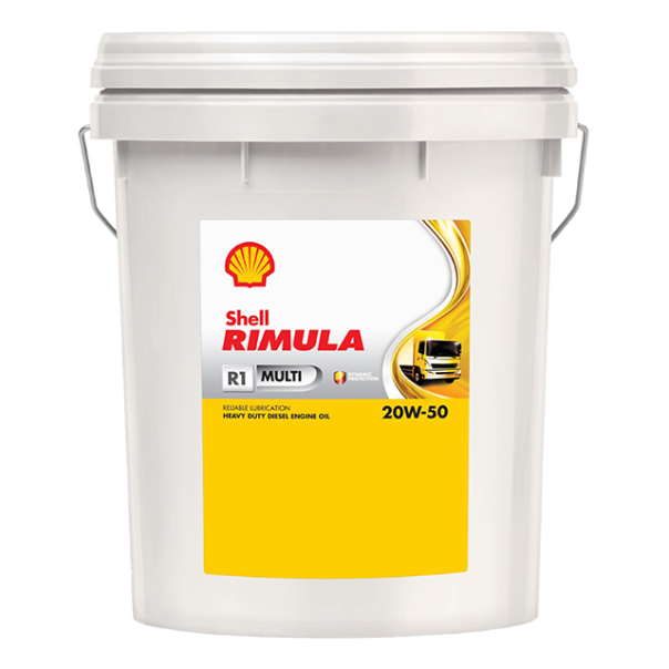 RIMULA R1 50 CF 20L - Premium Shell Lubricant