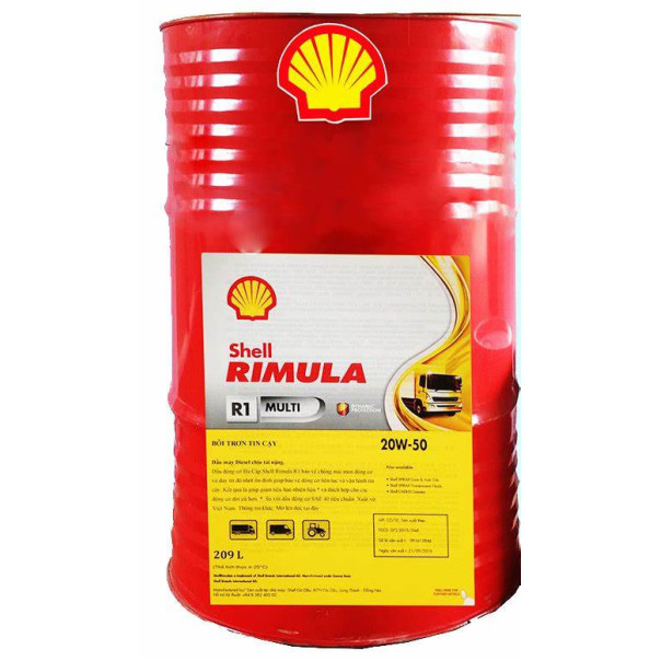 RIMULA R1 50 CF 209L - Lubrifiant Shell Premium