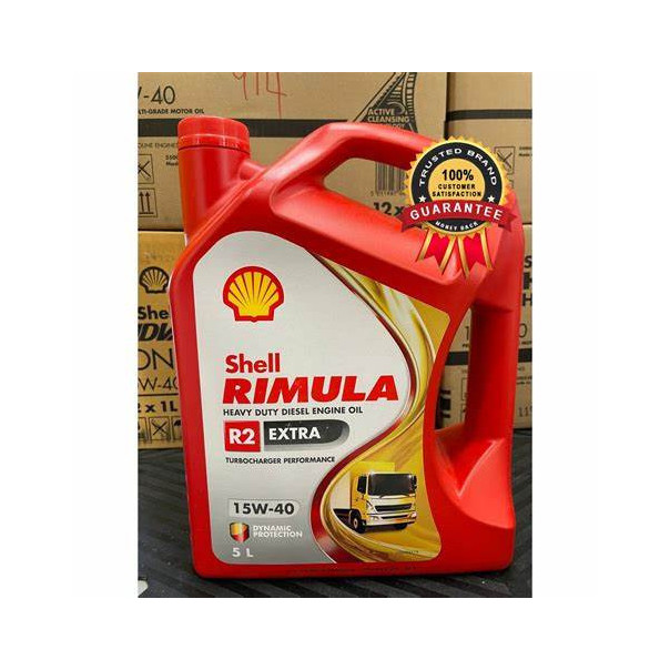 RIMULA R2 EXTRA 15W-40 CF4 3X5L - Lubrifiant Shell Premium