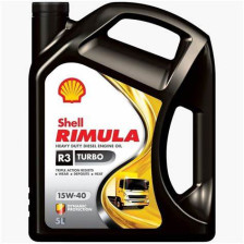 RIMULA R3 TURBO 15W-40 CH4 3X5L - Lubrifiant Shell Premium