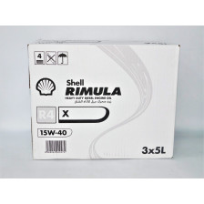 RIMULA R3 TURBO 15W-40 CH4 3X5L - Lubrifiant Shell Premium