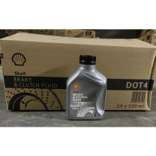 SHELL DOT 4 BRAKE & CLUTCH FLUID 0.5L - Premium Shell Lubricant