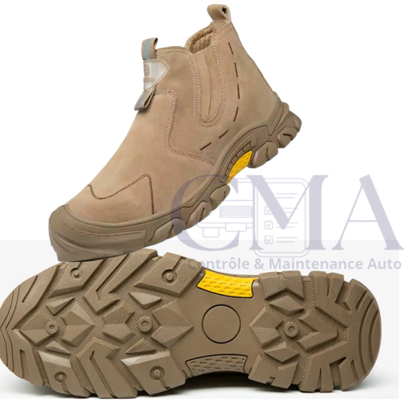 Versatile Safety Shoes - Steel Toe and Year-Round Comfort