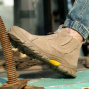 Versatile Safety Shoes - Steel Toe and Year-Round Comfort