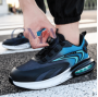 Black and Blue Sport Safety Shoes: Comfort and Style for Technicians and Sales Professionals